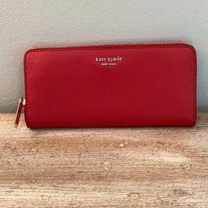New With Tag Kate Spade Spencer Continental Wallet
